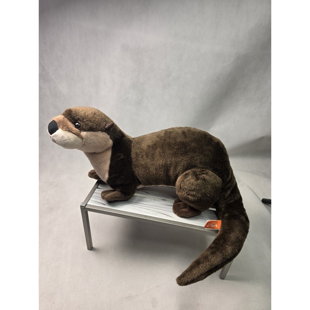 Wild Republic Sea Otter Plush Stuffed Animal Toy 14" Rare. Collectable